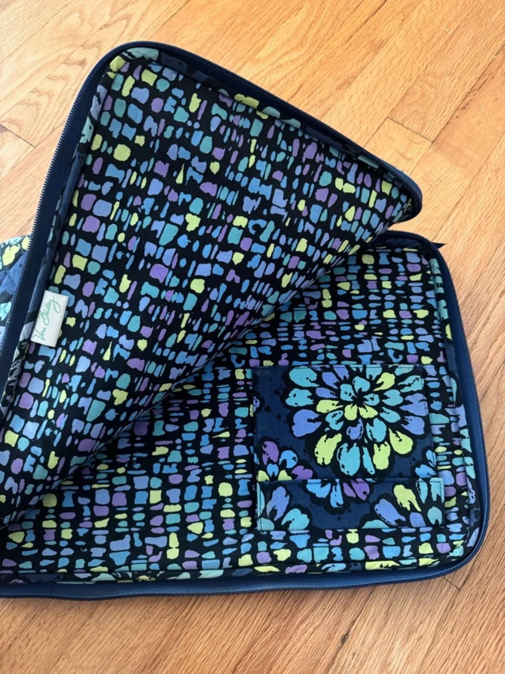 Quilted Vera Bradley laptop case